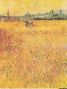 Vincent Van Gogh View from the Wheat Fields painting